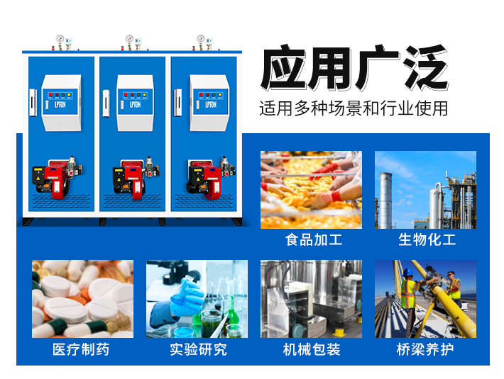 600公斤多联机燃气蒸汽发生器