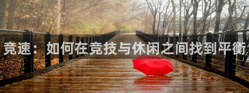 一竞技官网下载开户:竞速:如何在竞技与休闲之间找到平衡