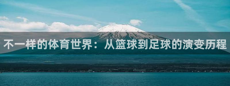 一竞技官网下载平台注册:不一样的体育世界:从篮球到足球的演变